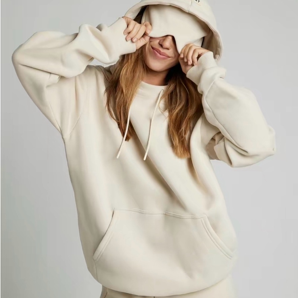 SOLD OUT* | CMFRT | Airplane Mode Hoodie | XS | Bone